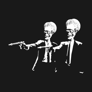 Mars Attacks Pulp Fiction T-Shirt