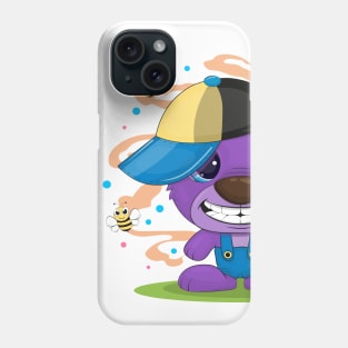 Cute cartoon bear Phone Case