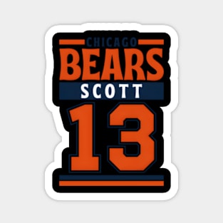 Chicago Bears Scott 13 American Football Edition 3 Magnet