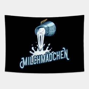 Milchmädchen Milchkanne Landwirtin Tapestry