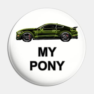 My Pony CZ Neon Pin
