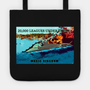 20,000 Leagues under the sea poster art Tote