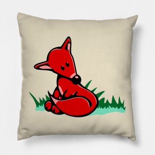 Cute Fox Pillow