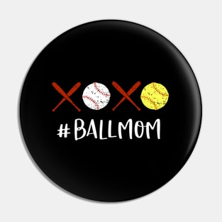 Softball Mom Baseball Mom Pin