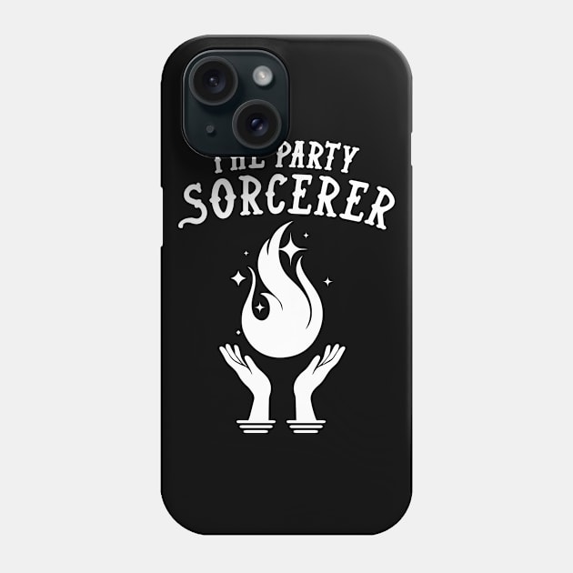 Sorcerer Dungeons and Dragons Team Party Phone Case by HeyListen