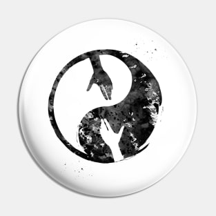 Yin Yang humanity Pin