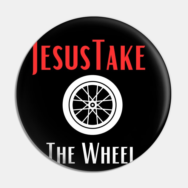 Jesus Take The Wheel Pin by Shopkreativco