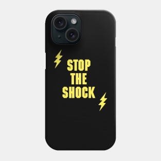 stop the shock for autistic people Phone Case