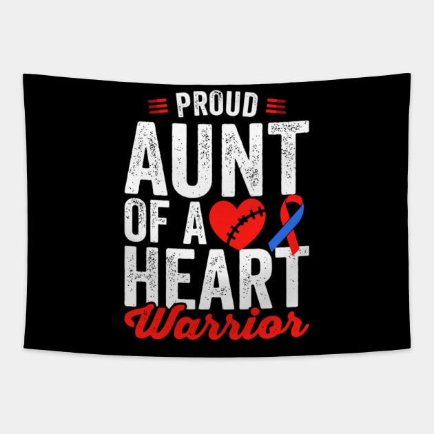 Aunt Of A He Warrior Chd Congenital He Tapestry by AlfieDreamy 