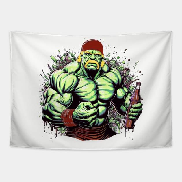 The Hulk as Hulk Tapestry by Iceman_products