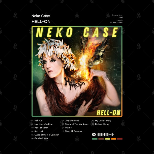 Neko Case - Hell-On Tracklist Album by 80sRetro