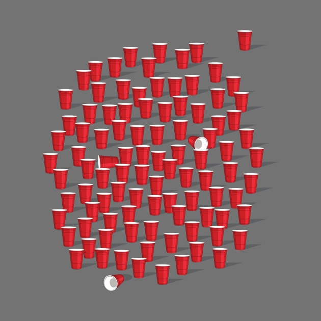 99 Red Cups by bad_nobe