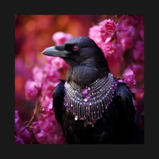 Raven With Jewels T-Shirt