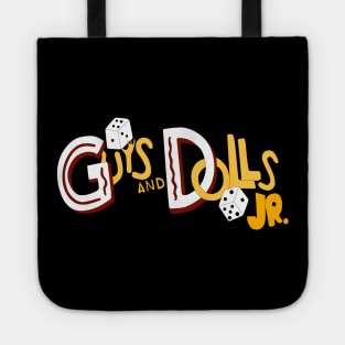 guys and dolls jr Tote