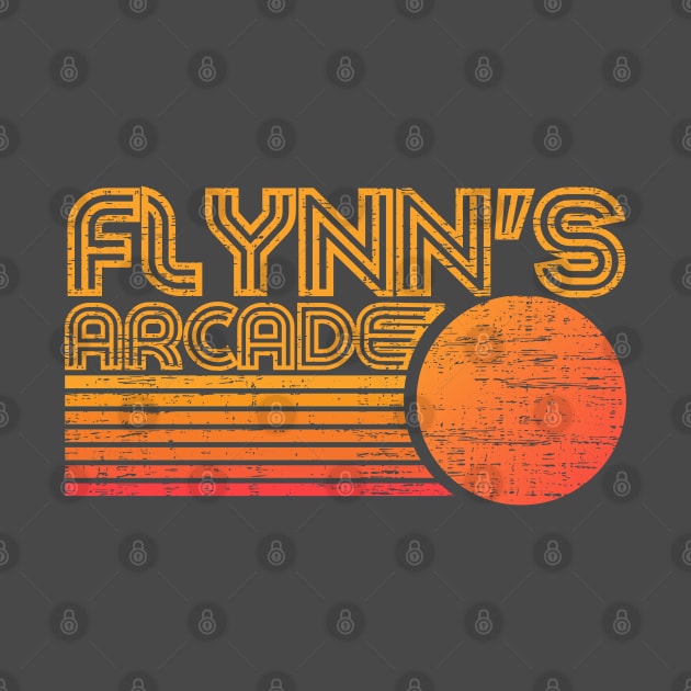 Flynns Arcade 80s retro vintage by Myartstor 