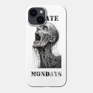 Monday Blues:  I Hate Mondays Phone Case