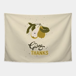 giving thanks fruits Tapestry