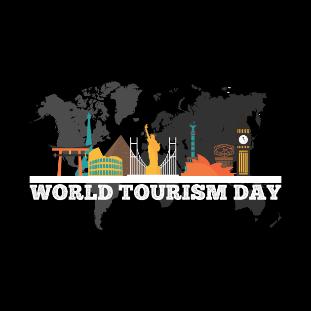 World Tourism Day - Take The Map & Travel With Your Buddies by mangobanana