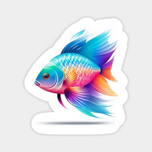 A Fish In Watercolor Style - AI Art Magnet