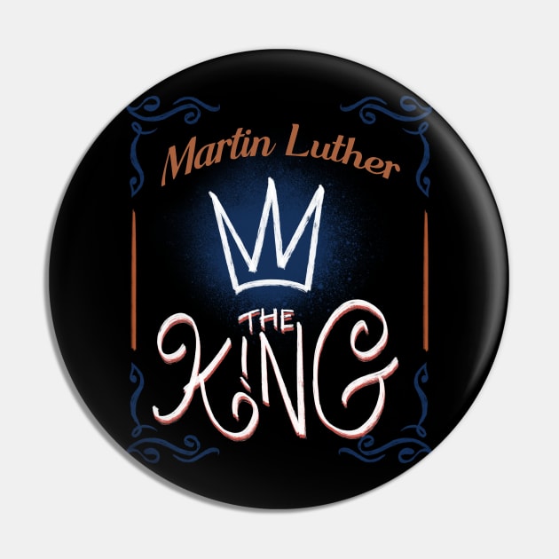 MARTIN LUTHER THE KING Pin by Tee Trends