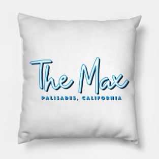 The Max Palisades California Blue Pillow