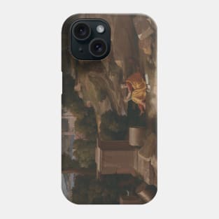 Landscape with Saint John on Patmos by Nicolas Poussin Phone Case