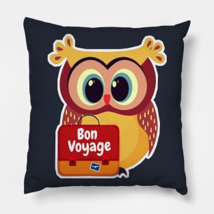 Owl traveling Pillow