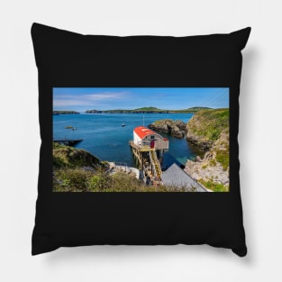 The RNLI lifeboat station in St Justinians, Pembrokeshire Pillow