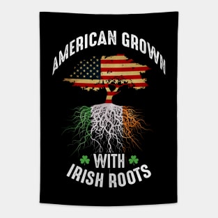 American Grown with Irish Roots Tapestry