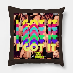 SpinSpinBunny Single 'I Got It' Artwork Pillow