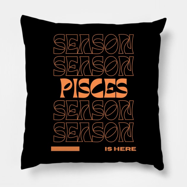 Pisces Season Pillow by astraltrvl