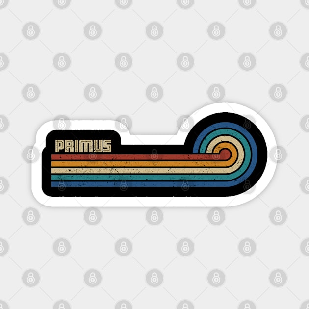 Primus - Retro Sunset Magnet by Arestration