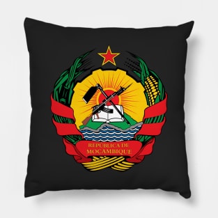 Emblem of Mozambique Pillow