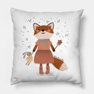 Lady fox Pillow