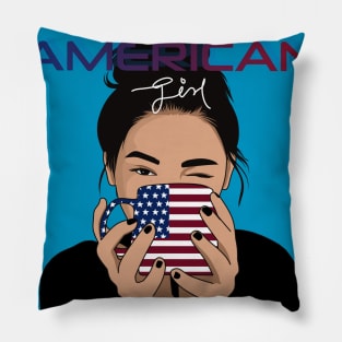 American girl Pillow