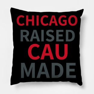 CHICAGO RAISED CAU MADE Pillow