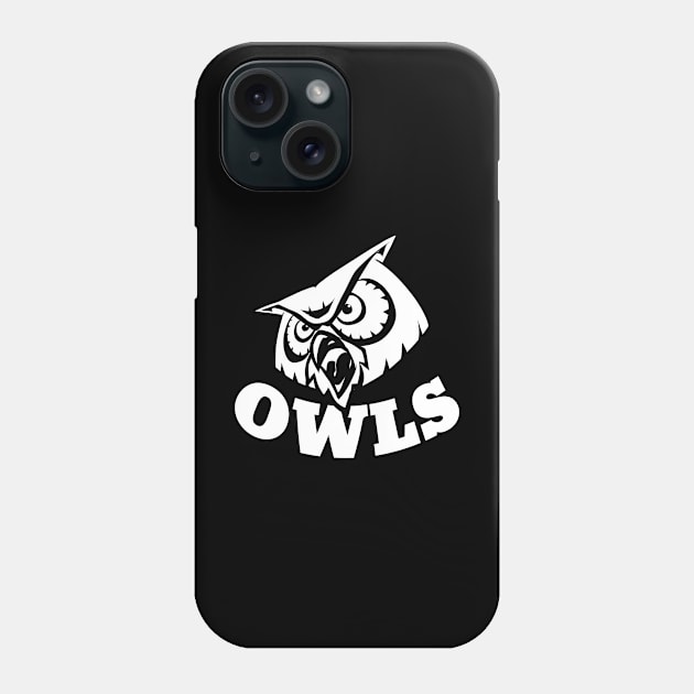 Owl Mascot Phone Case by Generic Mascots