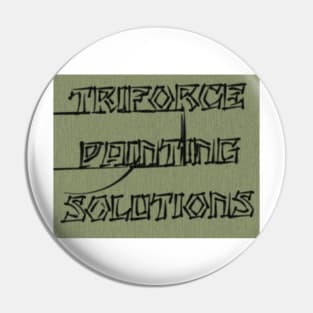 Triforce Painting Solutions Pin