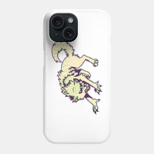 Pixel Werewolf (Glitch Colors) Phone Case