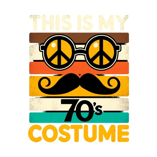 This is My 70's Costume Retro Peace Groovy by ThatVibe