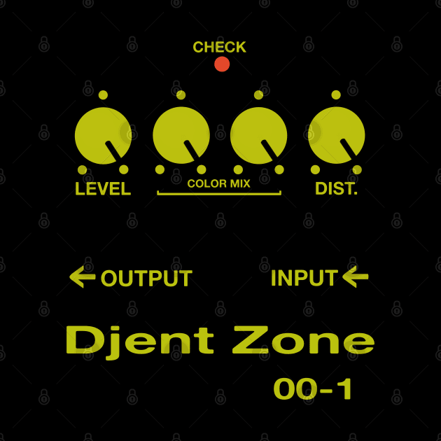 Djent Zone Guitar Pedal by blueversion