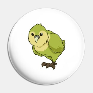 Kawaii Kakapo Pin