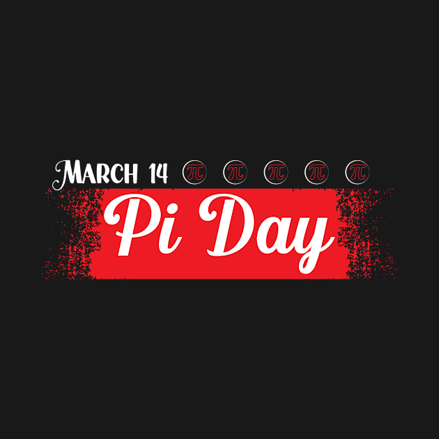 March 14 Funny Math Teacher Happy Pi Day by jodotodesign