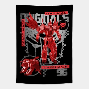 Originals BW - Tigerhawk Tapestry