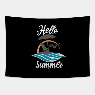 Hello Summer, Popsicle, Vacation, Beach Vacation, Summer Vacation, Vacation Tee, Vacay Mode, Summertime Tapestry