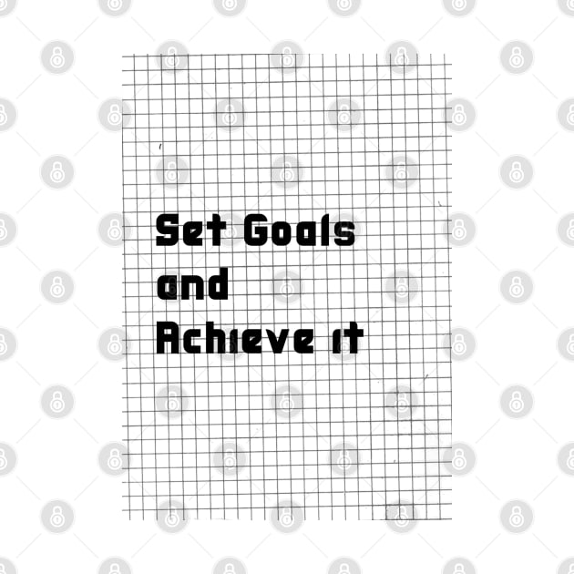 Set Goals and Achieve it by Cats Roar