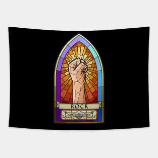 Stained Glass Rock Tapestry