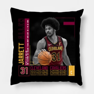 Jarrett Allen Paper Poster Pillow