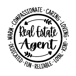 Real Estate Agent Vintage T-Shirt