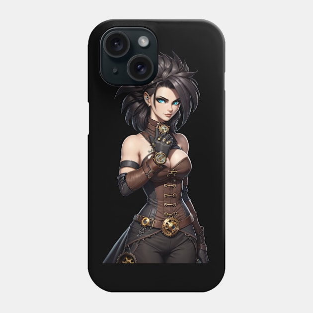 Over 9000 Steampunk Phone Case by VoidXedis